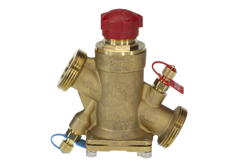 Ридан AQT-R 003Z1801R DN15LF — Комбинированный балансировочный клапан, без ниппелей, наружная резьба 3/4''