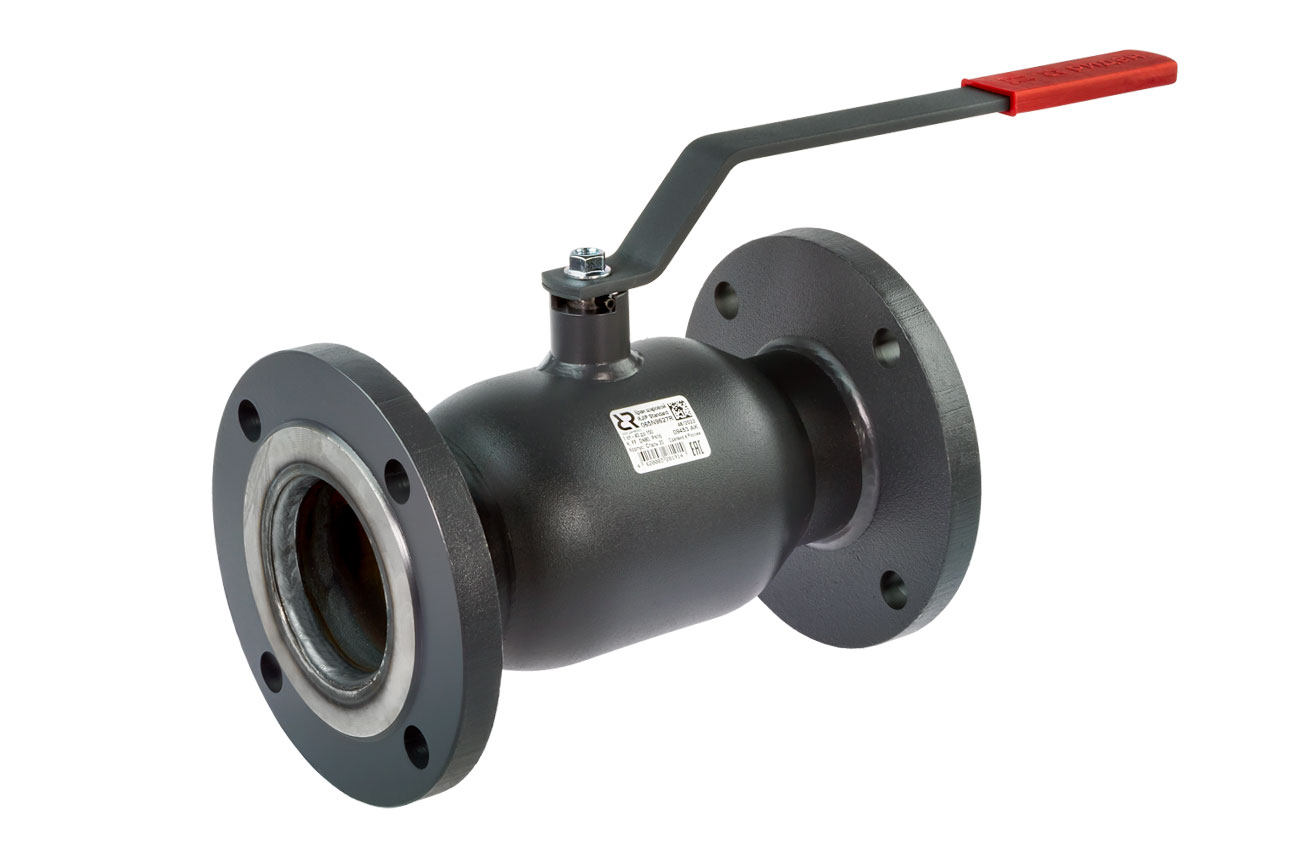 Ридан RJIP Standard 065N9622SR — Кран шаровой FF DN25 PN16 (фланцевый, с рукояткой, стандартный проход)