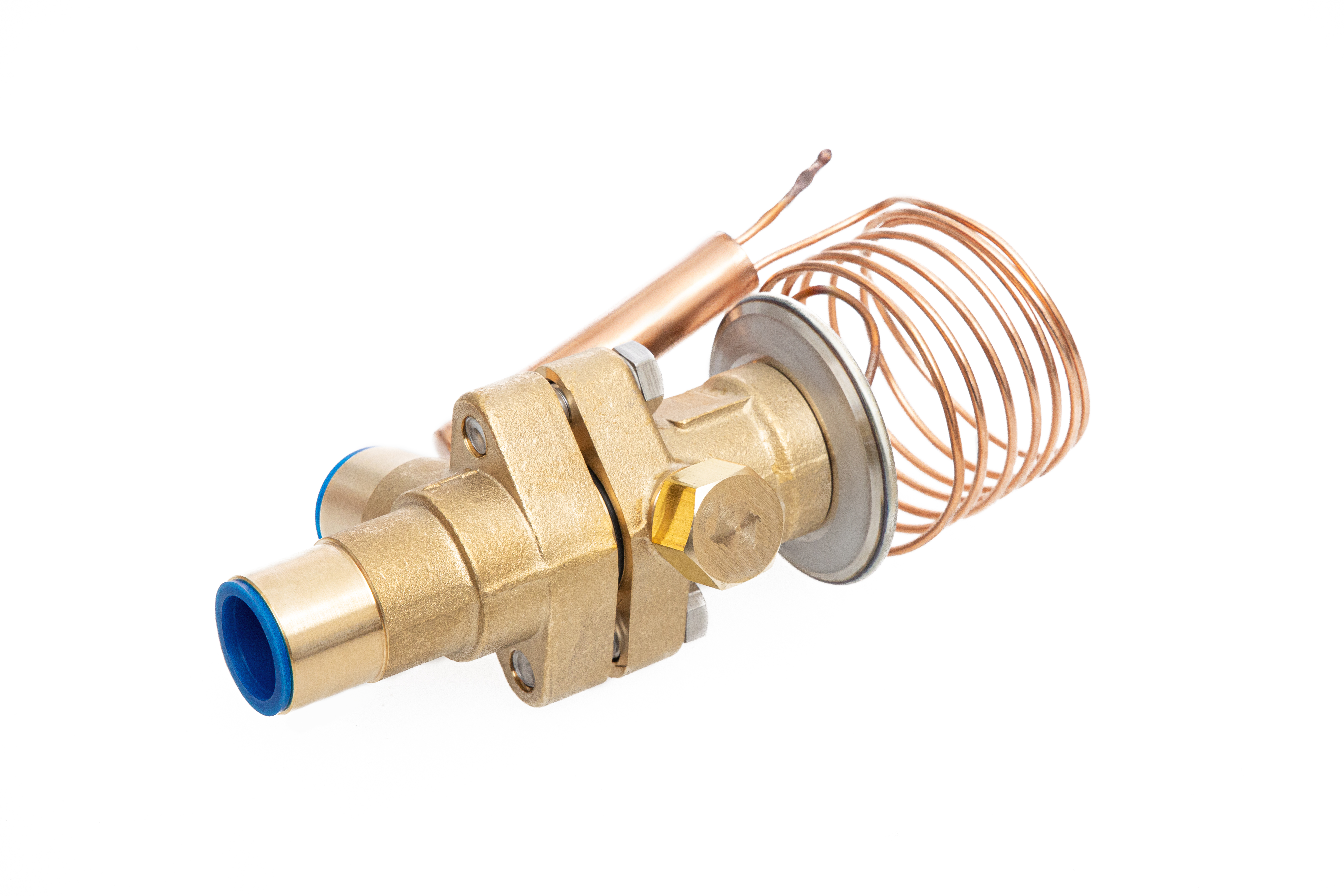 Ридан 069B3206R — Клапан терморегулирующий TE12-6, R134a, T кипения -40...10 ℃, угловой, присоединительные патрубки 7/8"