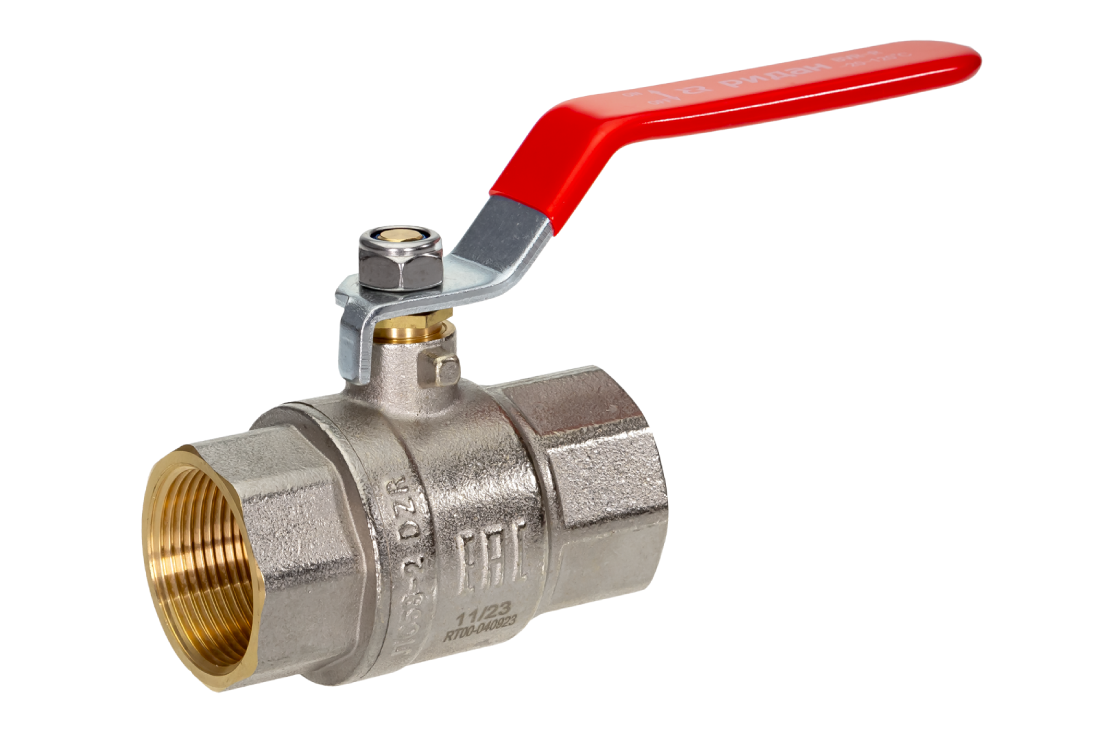 Ридан BVR-R 065B8308RG — Кран шаровой ГОСТ59553-2021 PN40 DN20 с внутренней резьбой; Т -20 °С...+120 °С; материал корпуса латунь