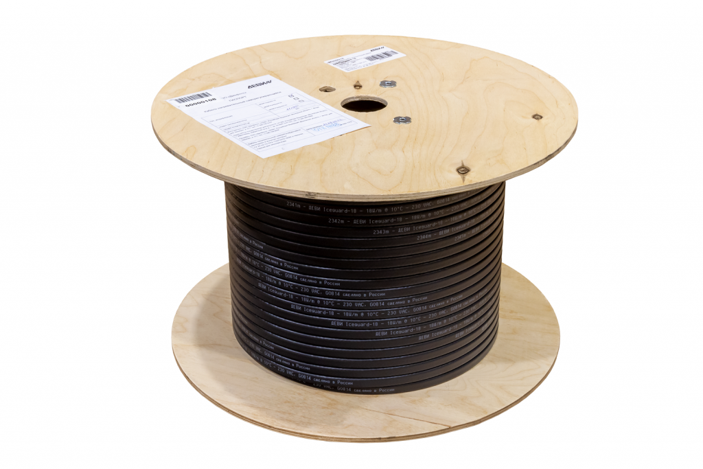 Ridan Iceguard-18 21RT0815R — Саморегулирующийся нагревательный кабель 230 В, 250 м