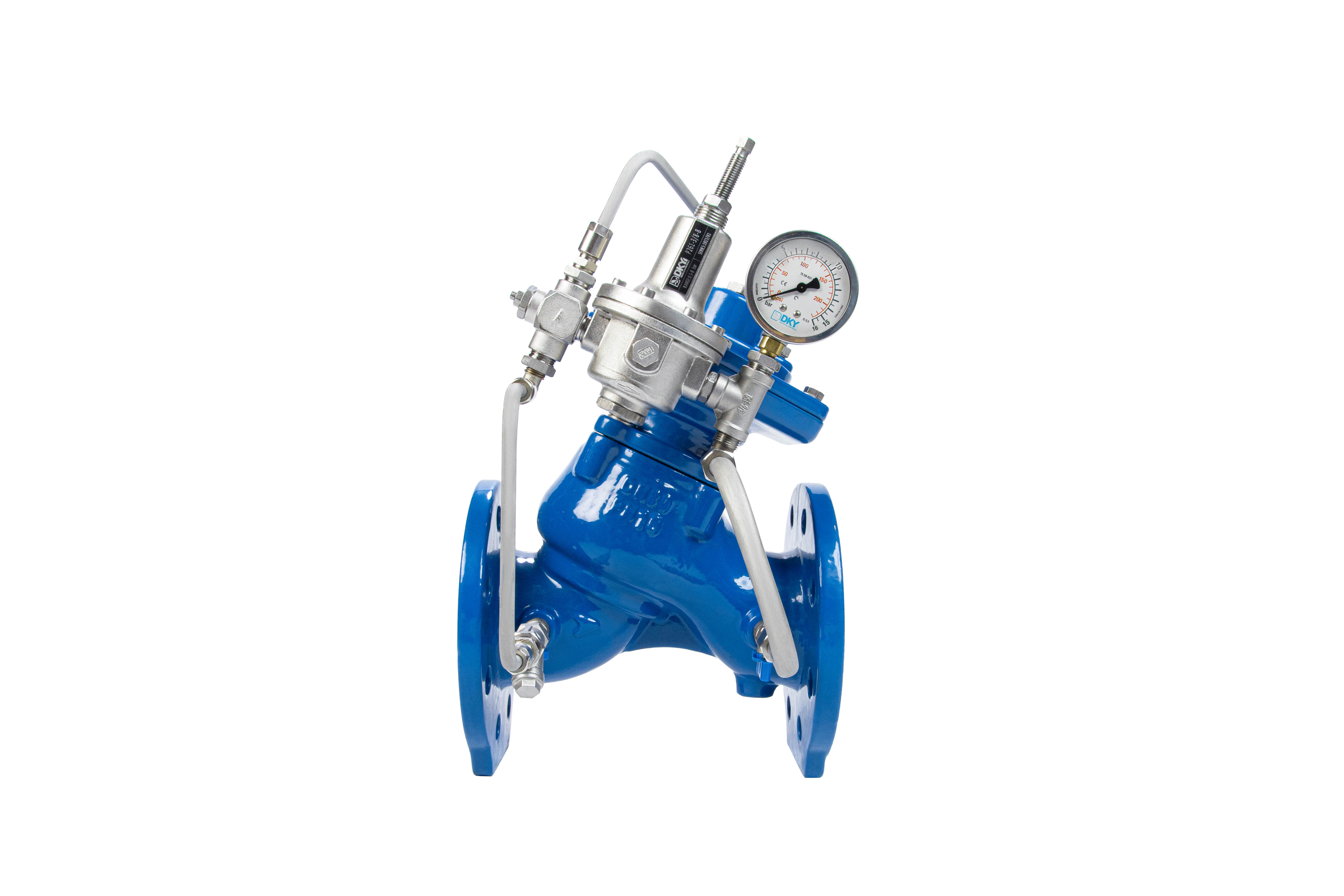 Ридан C101-R 082X6107RL2 — Регулятор давления «после себя» в сборе DN250, PN16 (диапазон настройки: 2...16 бар, L=730 мм)