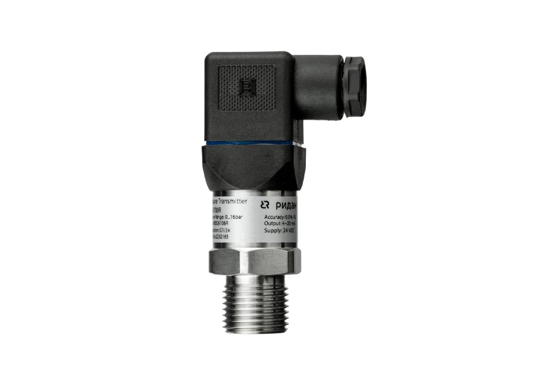 Ридан 060G6100RP — Преобразователь давления MBS1700R c поверкой, диапазон измерения 0-6 бар, выходной сигнал 4-20 мА, присоединение G 1/4