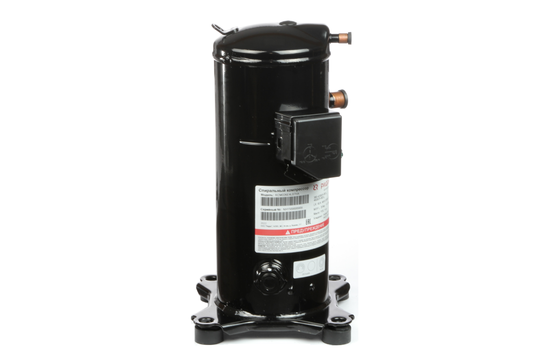 Ридан 121R1510 — Компрессор спиральный RCH061C4LB7HA, номинальное напряжение 380-420 В / 3 фазы / 50 Гц &amp; 460 В /3 фазы / 60 Гц