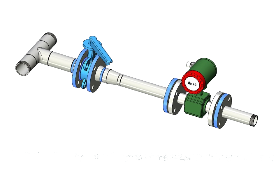 Ридан FM100C150 — Узел проверки расхода огнетушащего вещества Ду150 с ВСХН Ду100